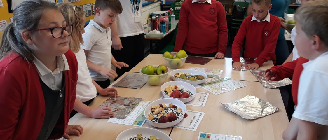 Peterborough primary school children have more than an apple a day